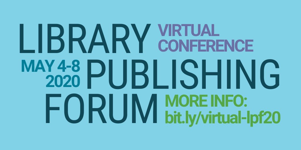 Virtual Library Publishing Forum