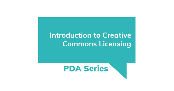 Introduction to Creative Commons Licensing
