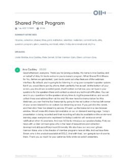 SCELC Shared Print Program
