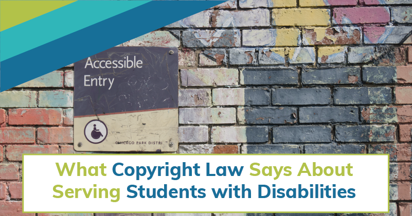 SCOOP Copyright Law Students with Disabilities