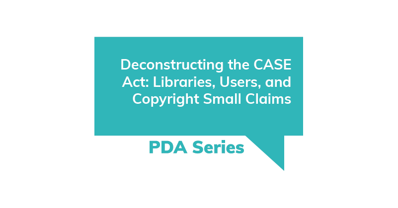 PDA Series CASE Act